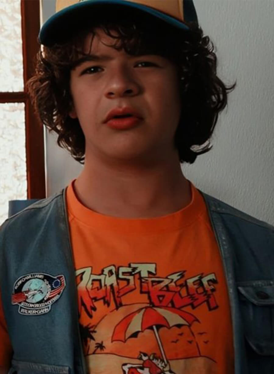 Stranger Things S04 Dustin Henderson Blue Denim Vest