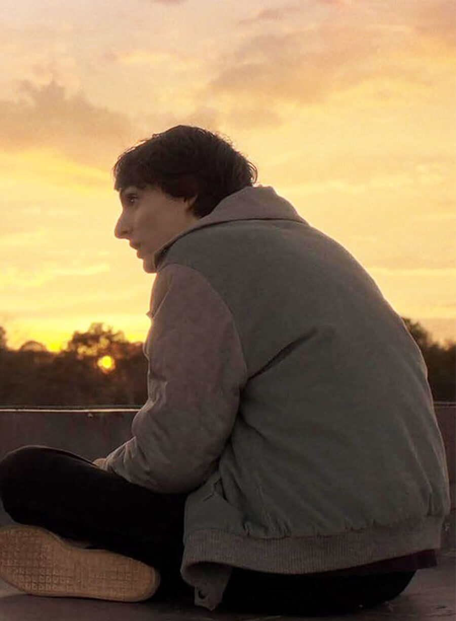 Stranger things S05 Mike Wheeler Grey Jacket