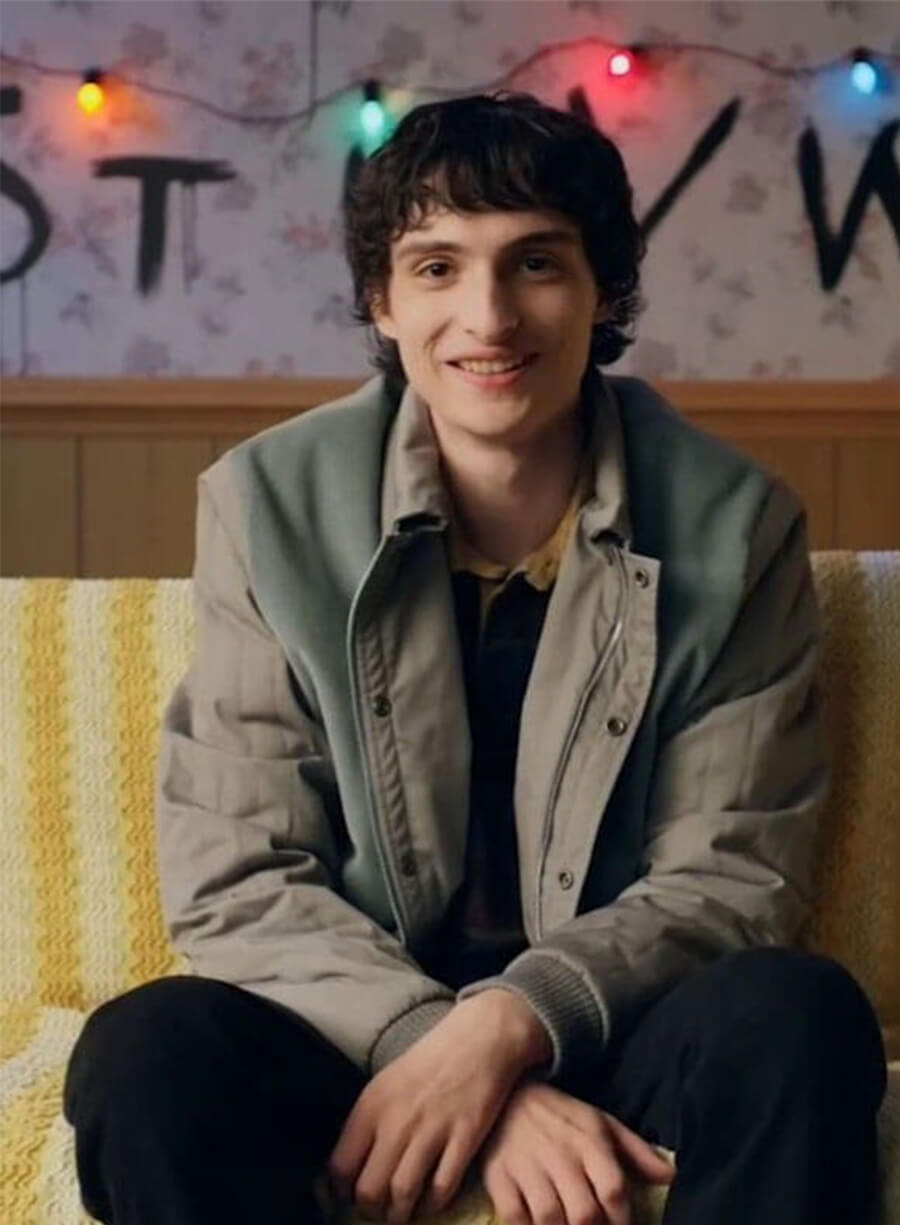 Stranger things S05 Mike Wheeler Grey Jacket