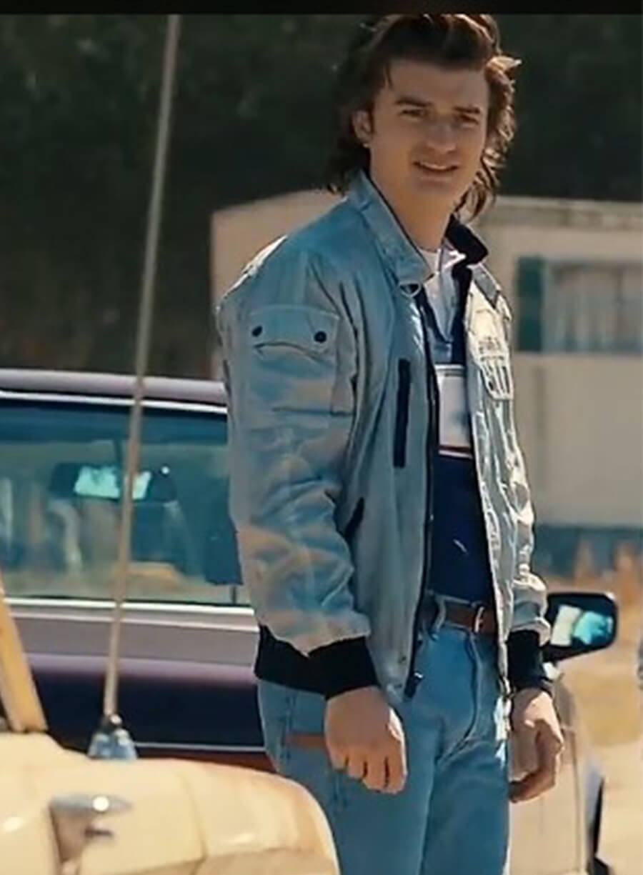 Stranger Things Steve Harrington Bomber Jacket