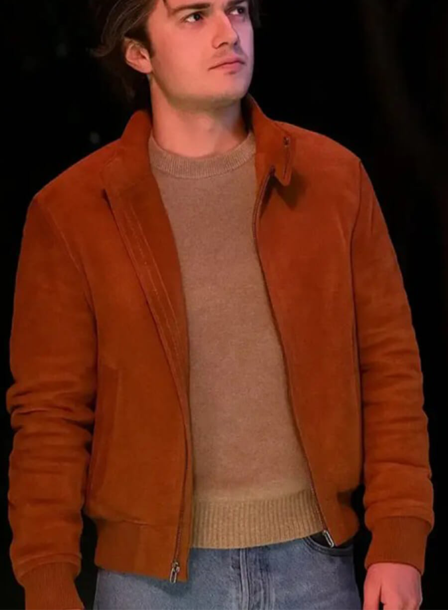 Stranger Things Steve Harrington S05 Brown Jacket