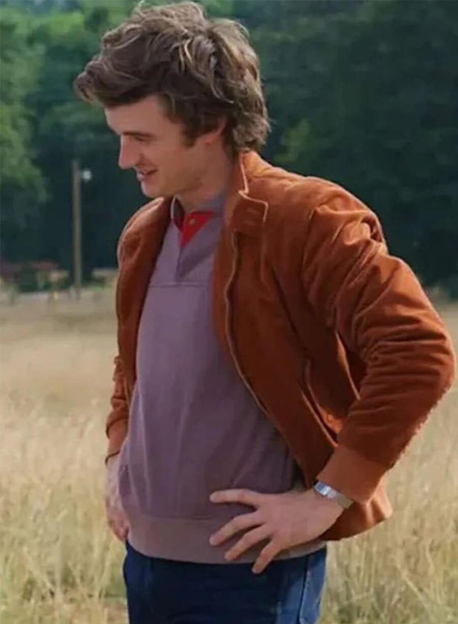 Stranger Things Steve Harrington S05 Brown Jacket