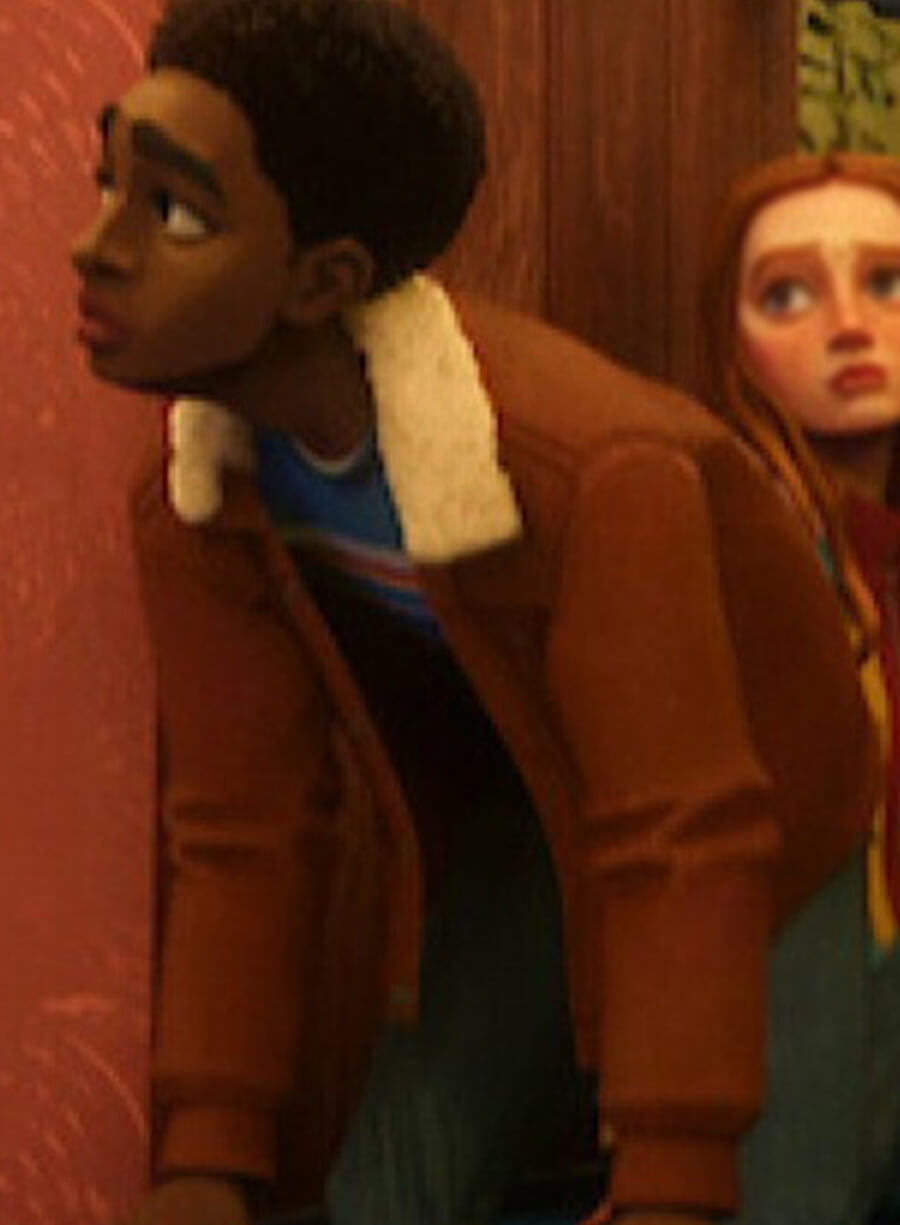 Stranger Things Tales from 85  Lucas Brown Jacket