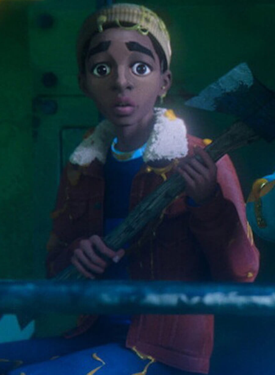 Stranger Things Tales from 85  Lucas Brown Jacket