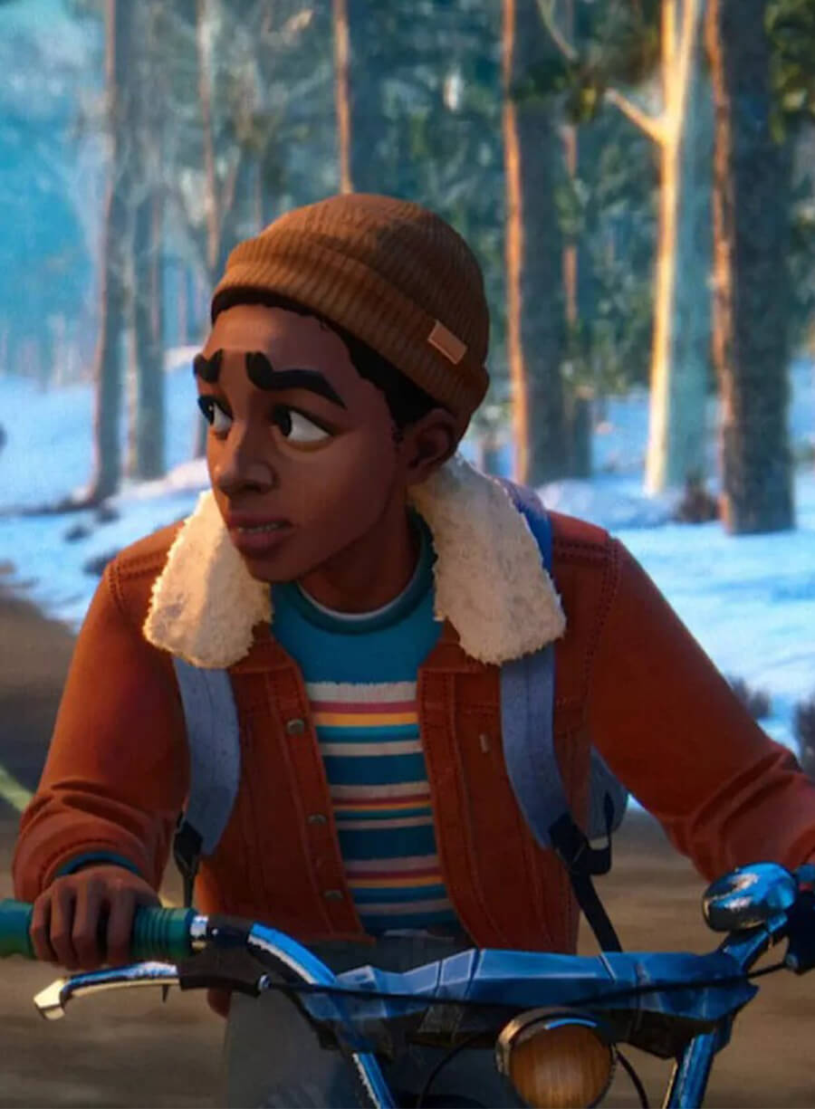 Stranger Things Tales from 85  Lucas Brown Jacket