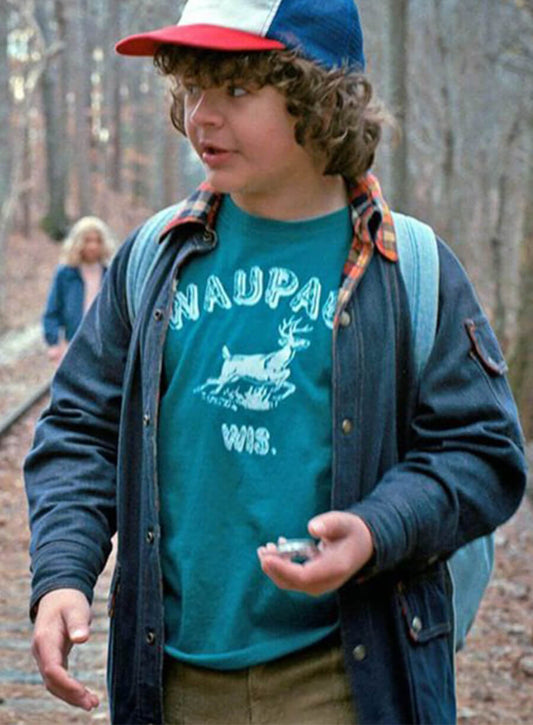 Strangers Things Dustin Henderson Blue Denim Jacket