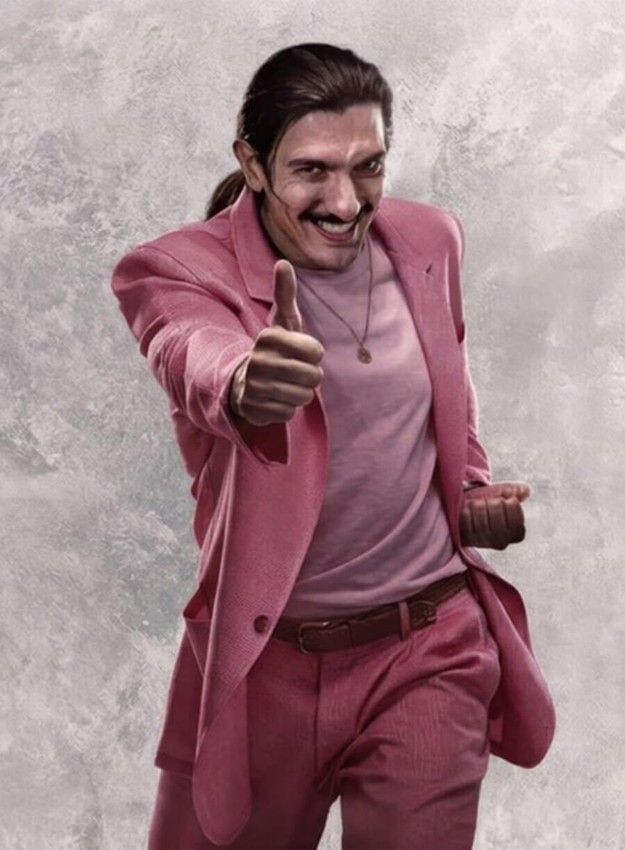 Street Fighter 2026 Dan Habiki Pink Blazer