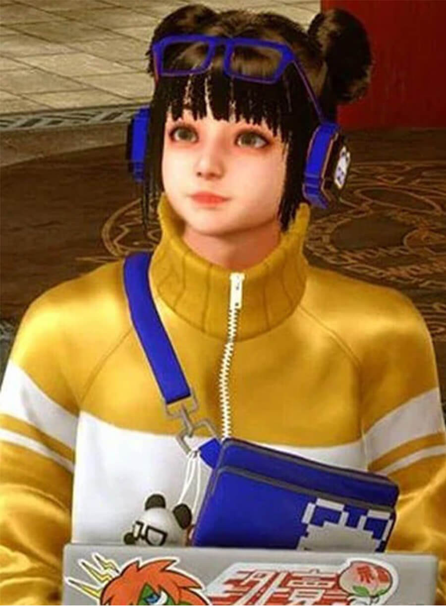 Street Fighter 6 Li-Fen Yellow Leather Jacket