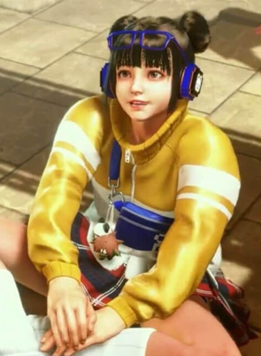 Street Fighter 6 Li-Fen Yellow Leather Jacket