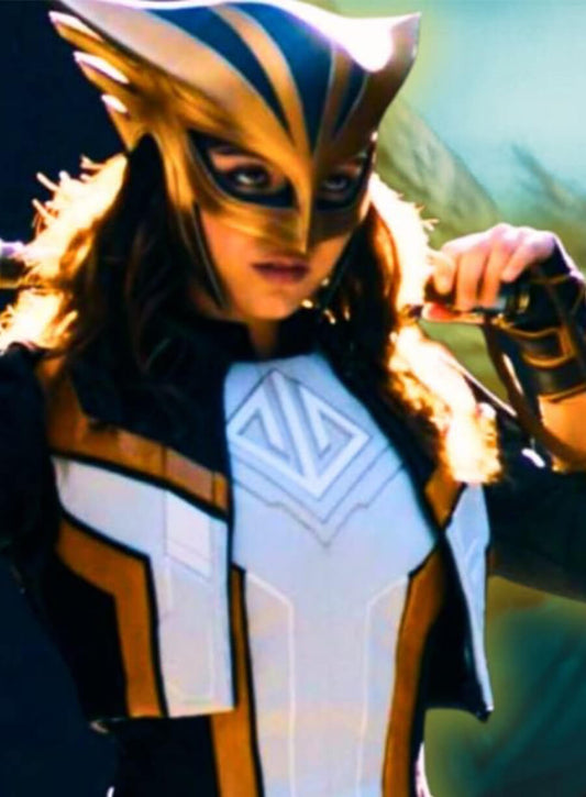 Superman 2025 Isabela Merced Hawkgirl Leather Costume Jacket