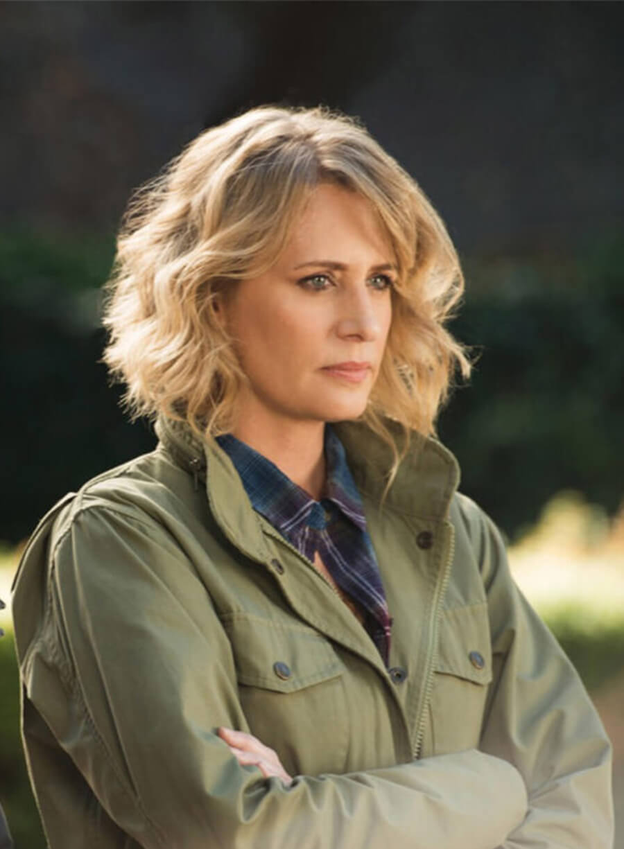 Supernatural Mary Winchester Green Cotton Jacket