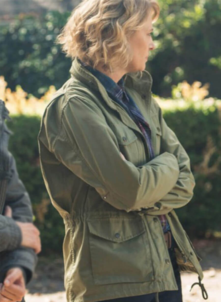 Supernatural Mary Winchester Green Cotton Jacket