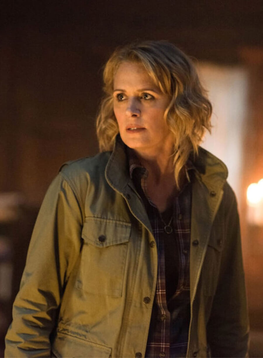 Supernatural Mary Winchester Green Cotton Jacket