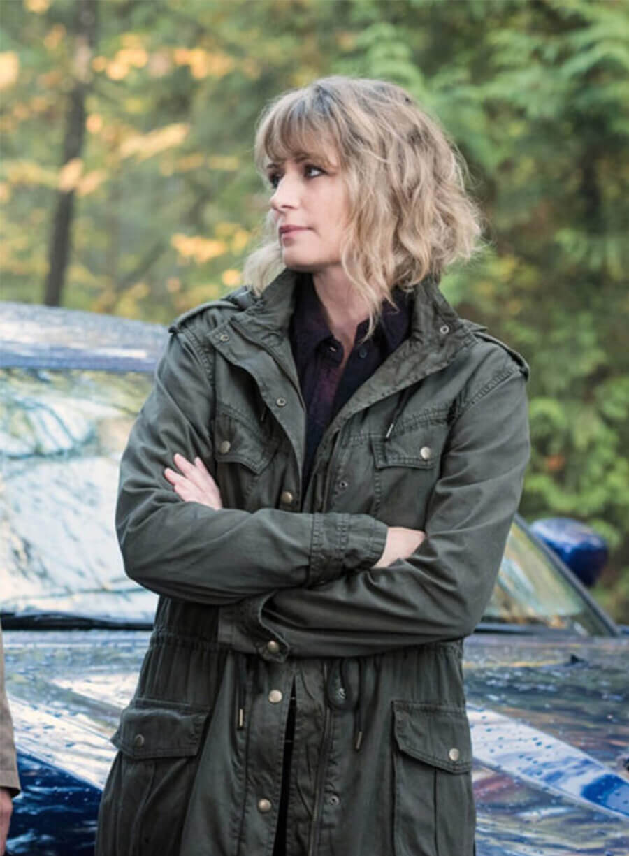 Supernatural S12 Mary Winchester Grey Cotton Jacket