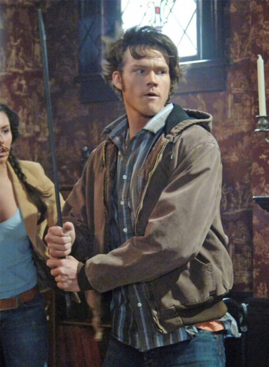 Supernatural Sam Winchester Brown Hooded Jacket