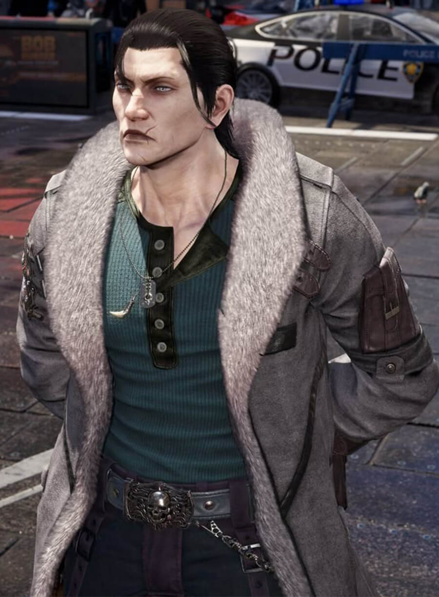 Surgei Dragunov Tekken 8 Game Fur Long Coat