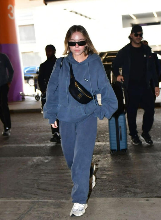 Sydney Sweeney Blue Suit 