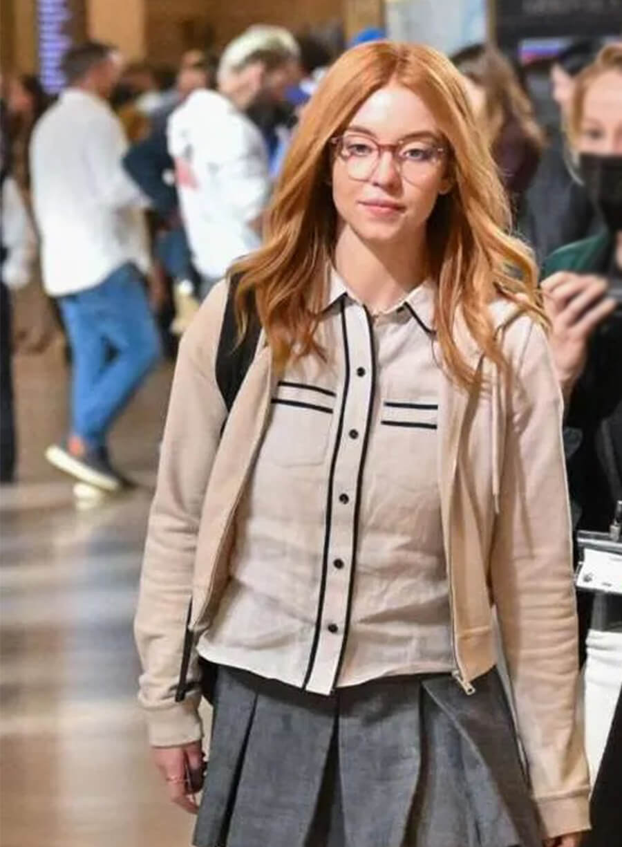 Sydney Sweeney Madame Web Julia Zip-up Hoodie Jacket 