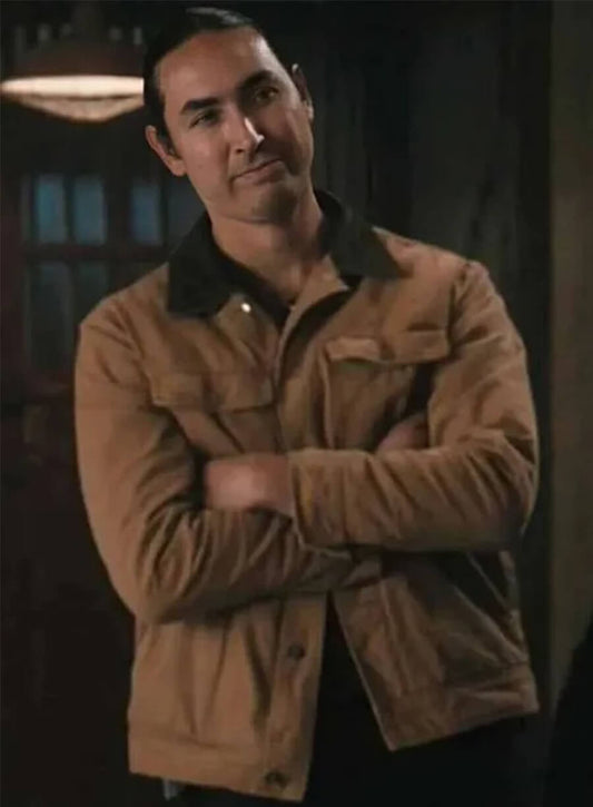 Tatanka Means Marshals 2026 Miles Kittle Brown Jacket