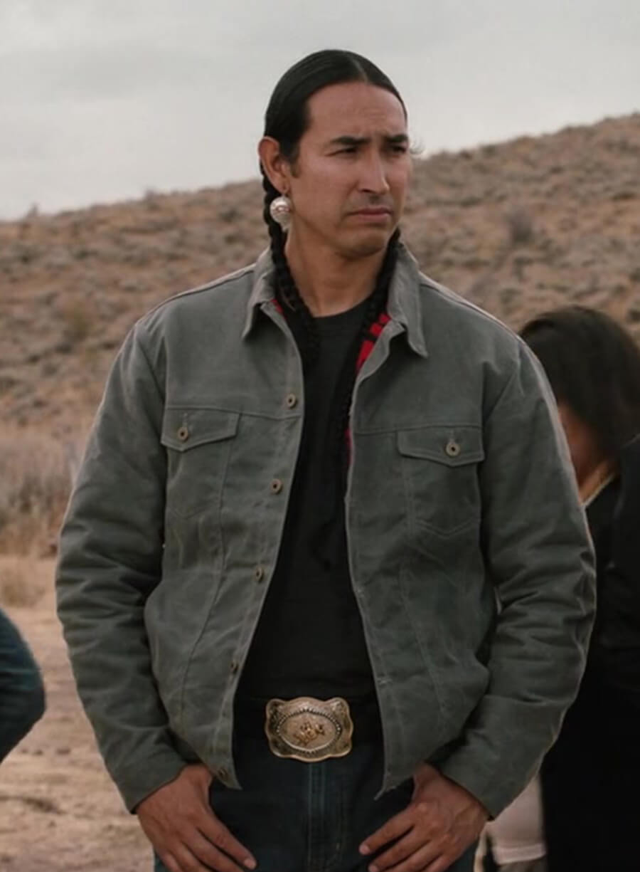 Tatanka Means Marshals 2026 Miles Kittle Grey Jacket 