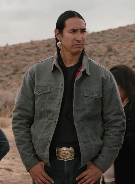 Tatanka Means Marshals 2026 Miles Kittle Grey Jacket 