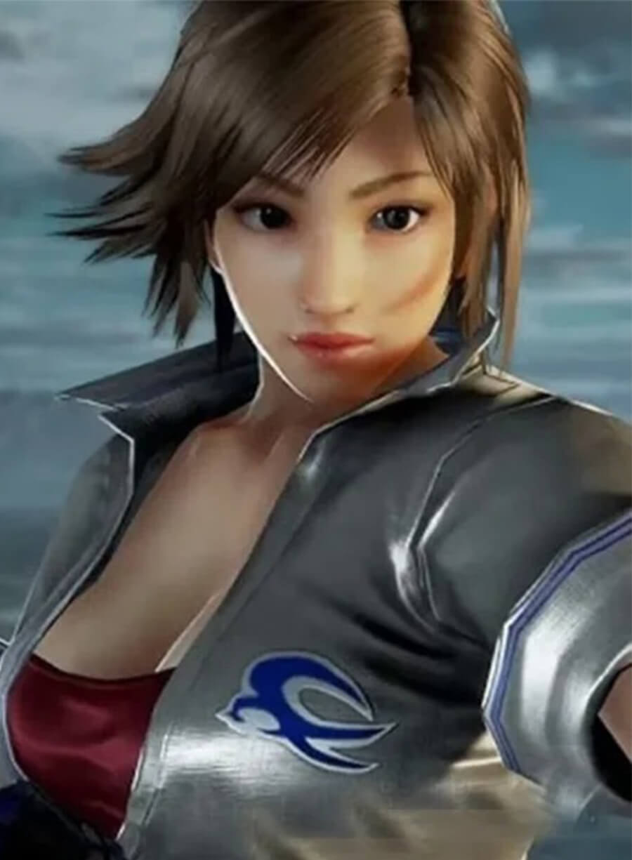 Tekken 7 Game Asuka Kazama Half Sleeves Jacket