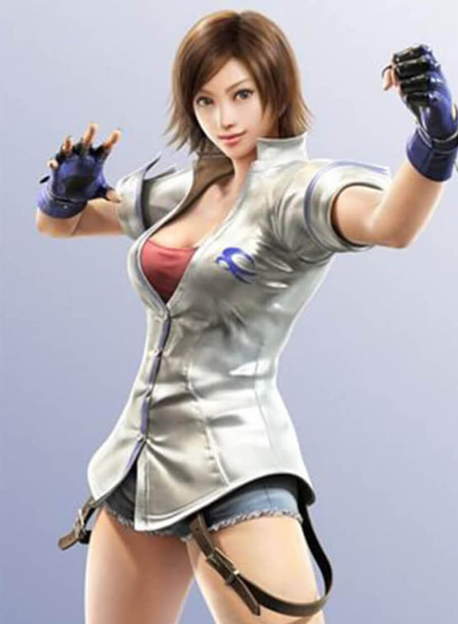 Tekken 7 Game Asuka Kazama Half Sleeves Jacket