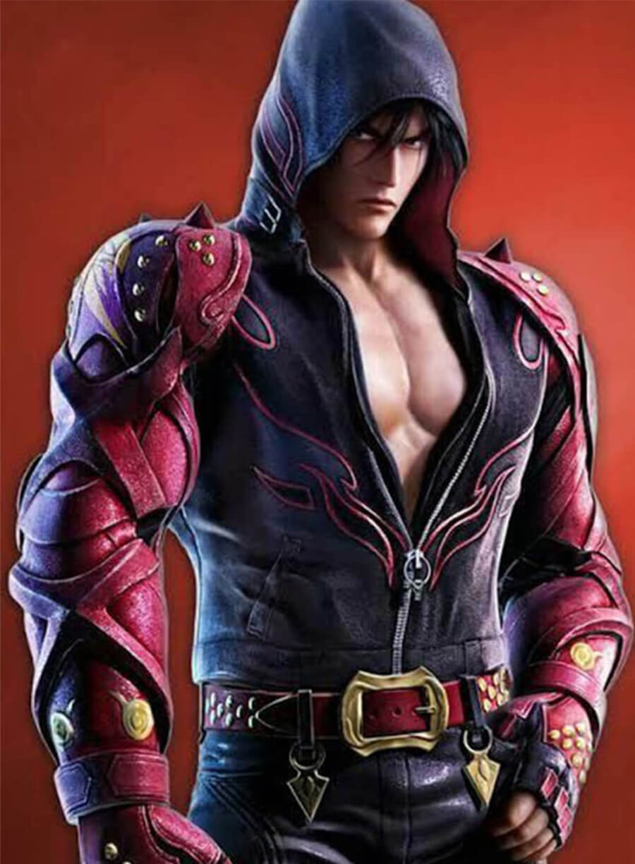 Tekken 7 Game Jin Kazama Leather Jacket