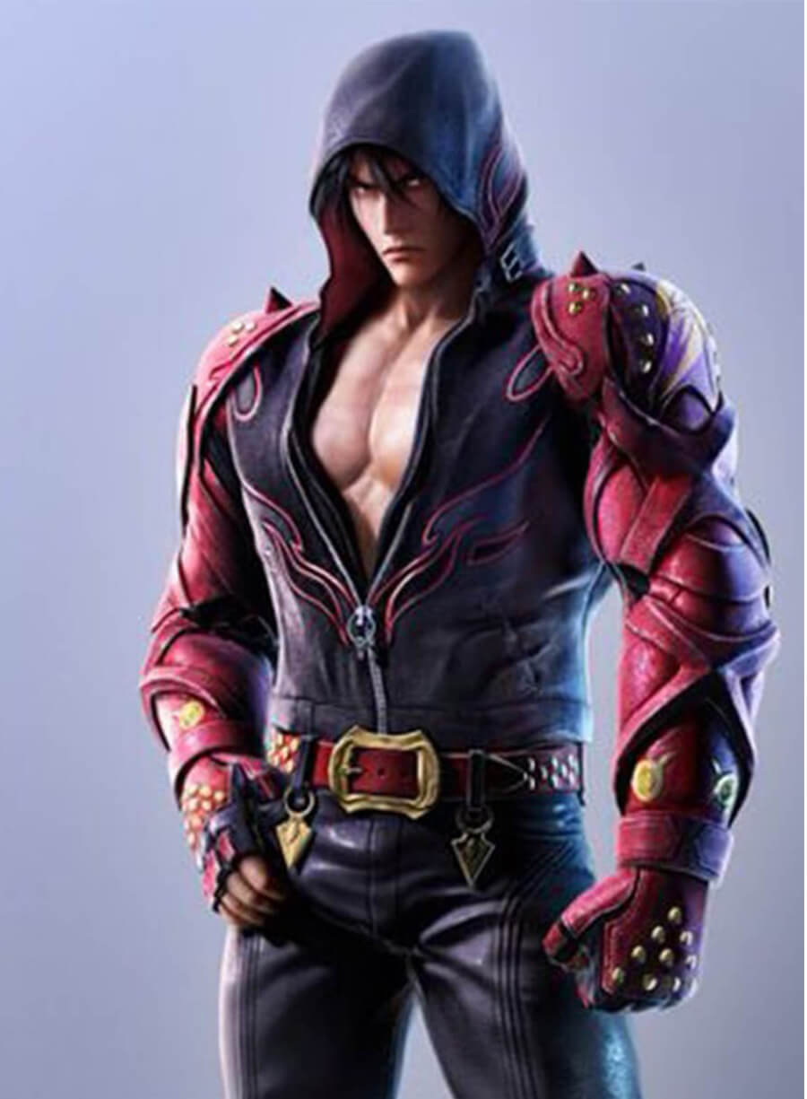 Tekken 7 Game Jin Kazama Leather Jacket