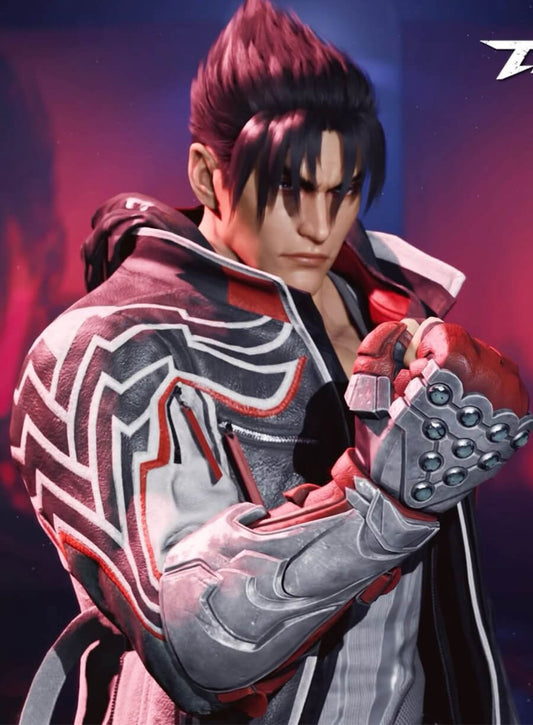 Tekken 8 Game Jin Kazama Leather Jacket
