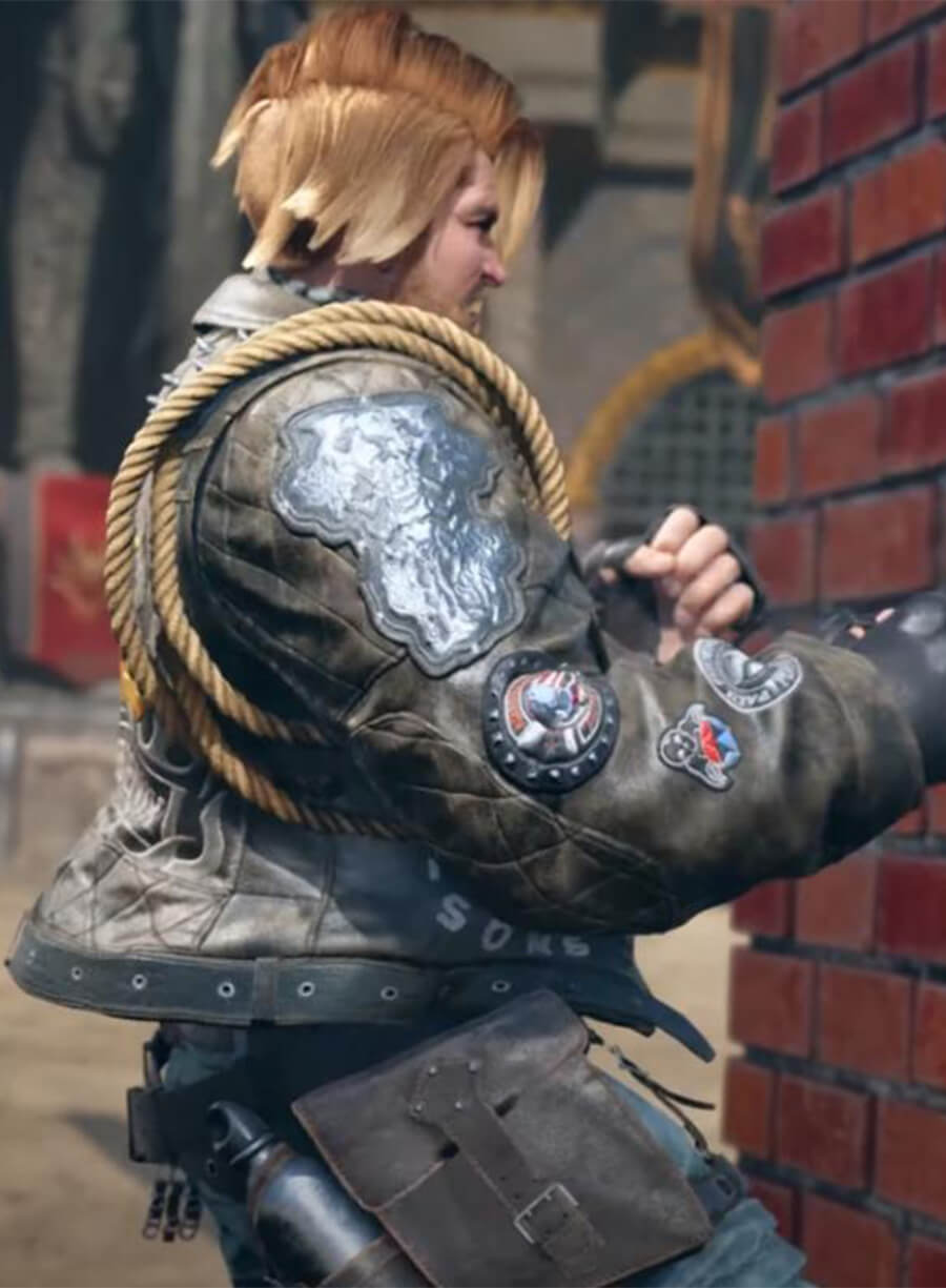 Tekken 8 Game Paul Phoenix Brown Leather Jacket