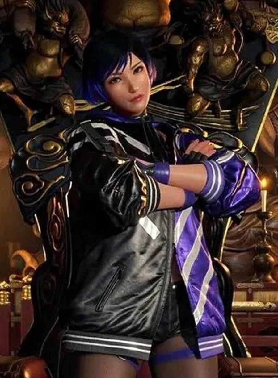 Tekken 8 Game Reina Mishima Jacket