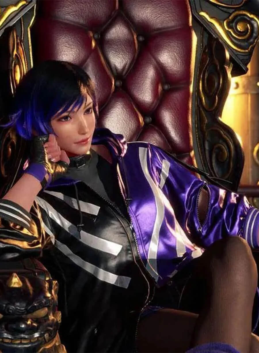 Tekken 8 Game Reina Mishima Jacket