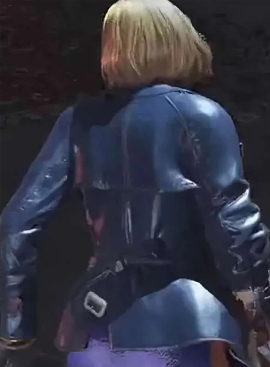 Tekken 8 Nina Williams Black Leather Jacket