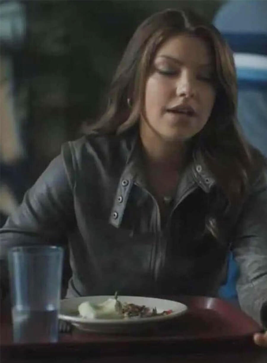 Tell Me Lies Catherine Missal Bree Black Leather Jacket