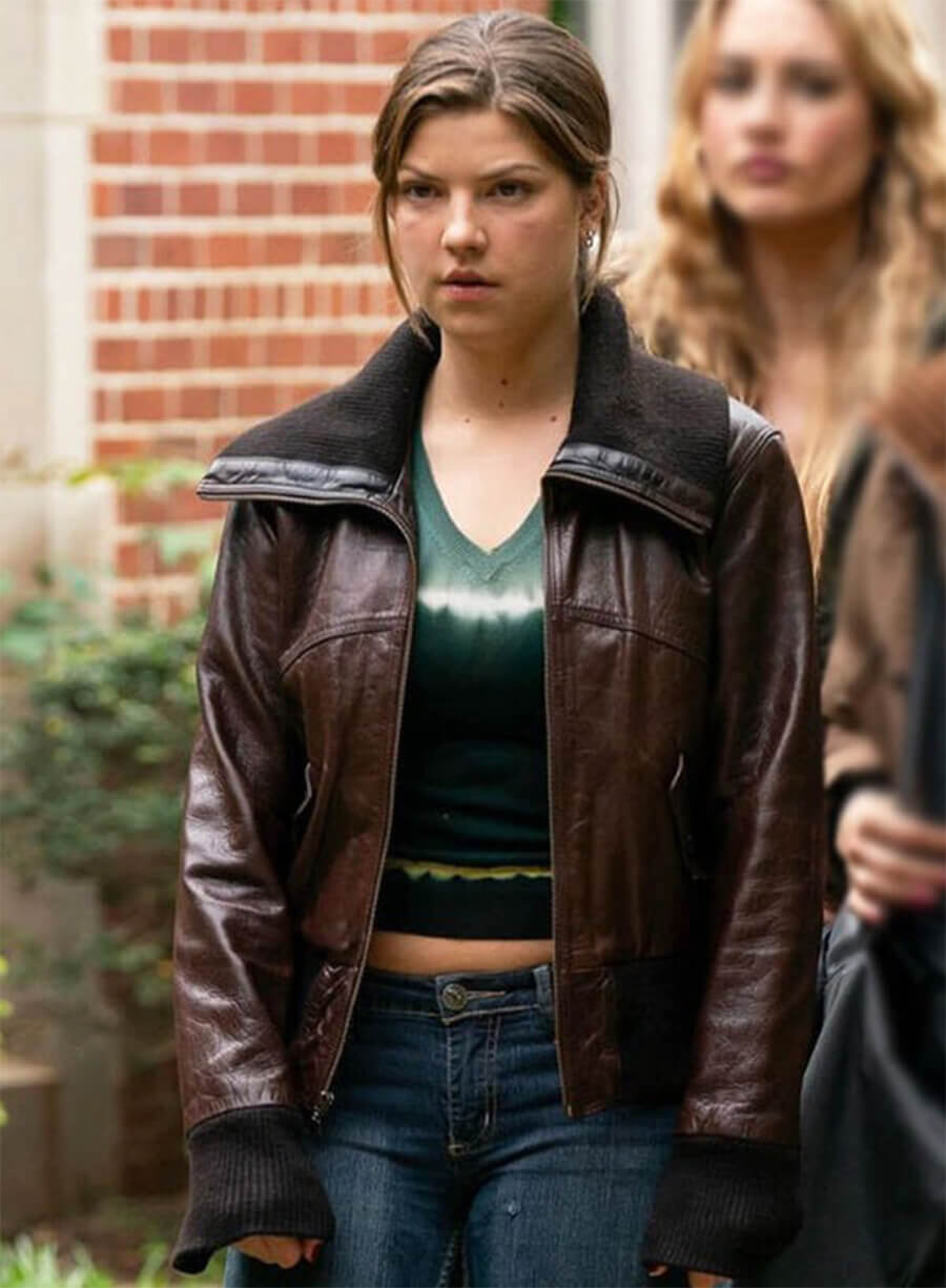 Tell Me Lies S02 Catherine Missal Bree Leather Jacket