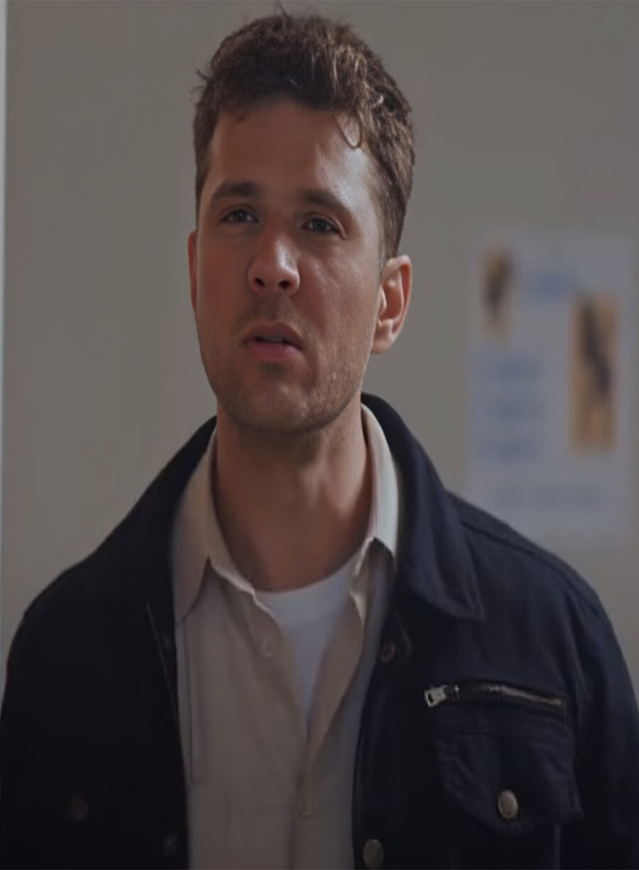 The 2nd Ryan Phillippe Vic Davis Black Jacket