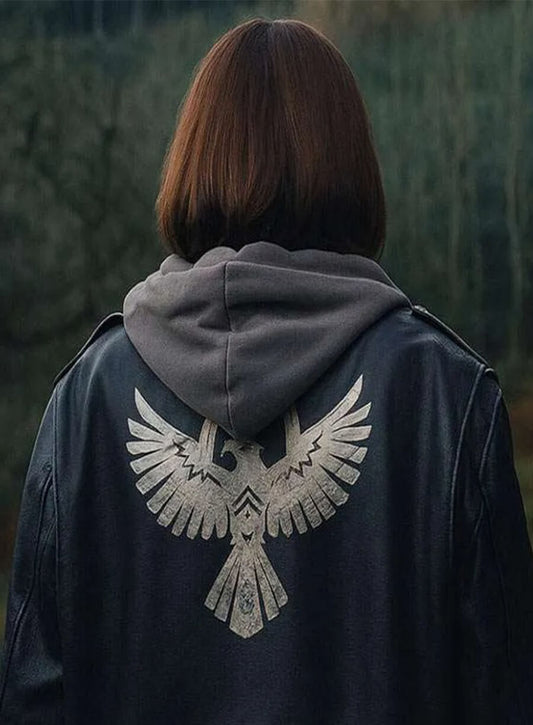 The Astronaut Kate Mara Sam Walker Black Leather Jacket