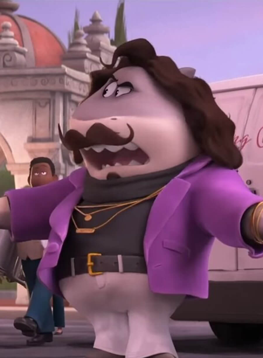 The Bad Guys 2 2025 Mr. Shark Purple Blazer