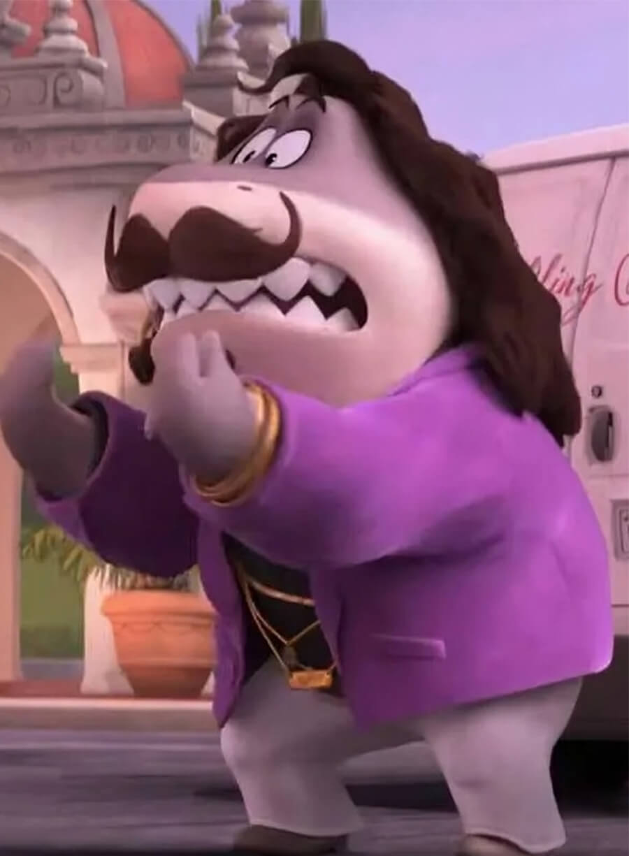 The Bad Guys 2 2025 Mr. Shark Purple Blazer