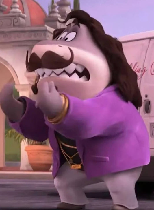 The Bad Guys 2 2025 Mr. Shark Purple Blazer