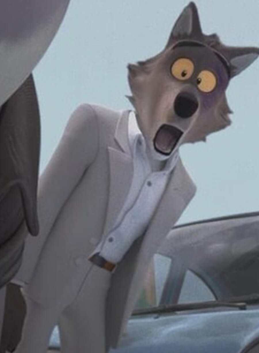 The Bad Guys 2 Mr. Wolf White Blazer