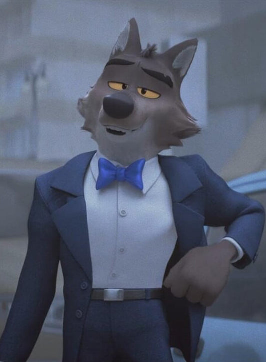 The Bad Guys 2 Mr. Wolf Blue Blazer