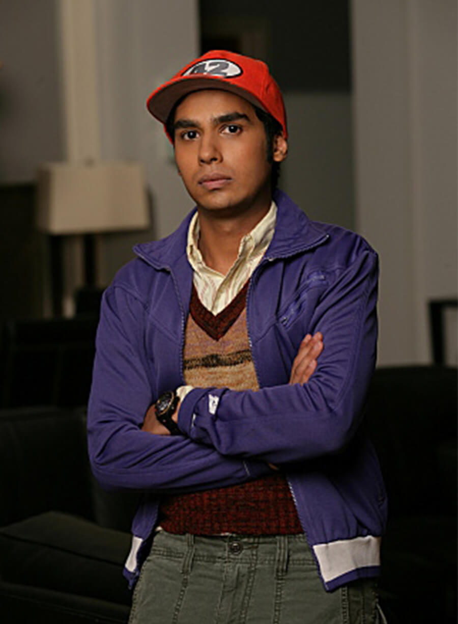 The Big Bang Theory Raj Koothrappali Blue Jacket