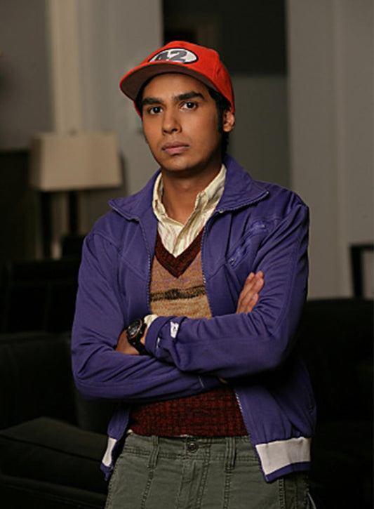 The Big Bang Theory Raj Koothrappali Blue Jacket