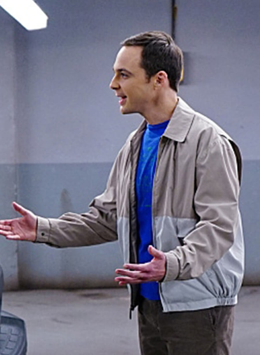 The Big Bang Theory S09 Sheldon Cooper Tan Beige Jacket