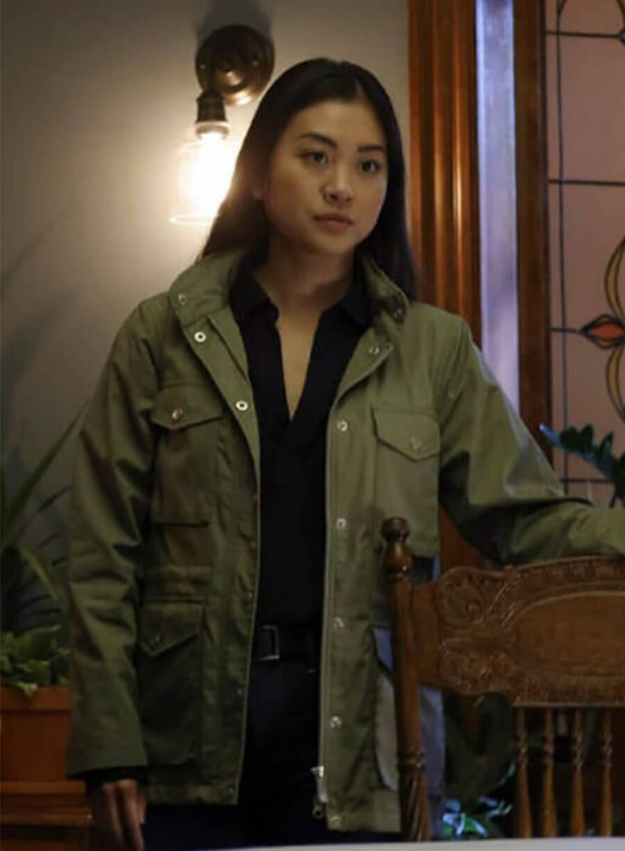 The Blacklist Alina Park Green Jacket