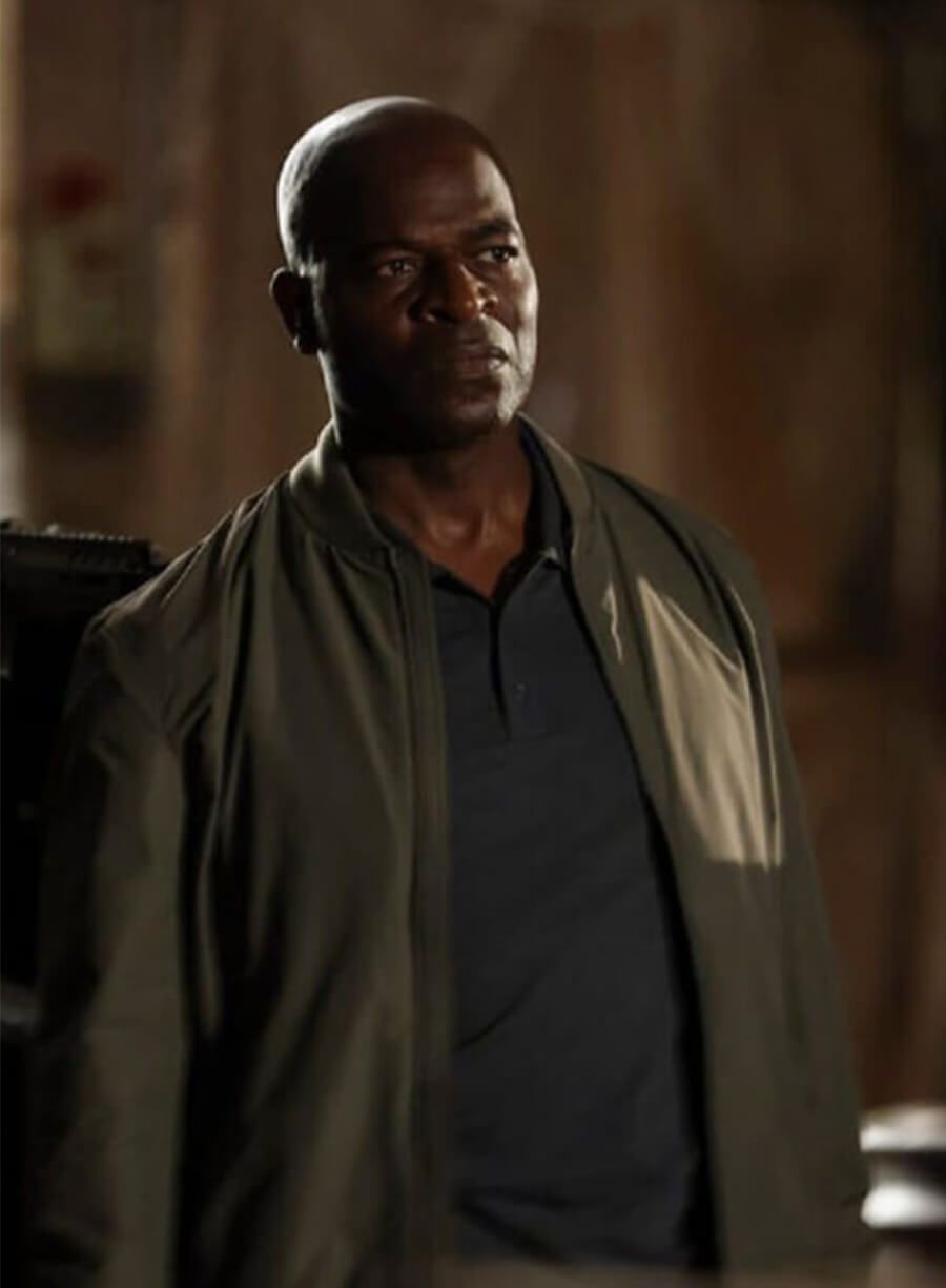 The Blacklist Season 9 Dembe Zuma Green Bomber Jacket