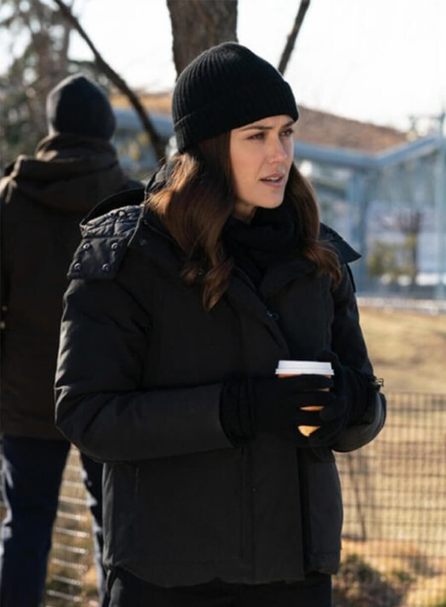 The Blacklist S07 Elizabeth Keen Black Hooded Jacket
