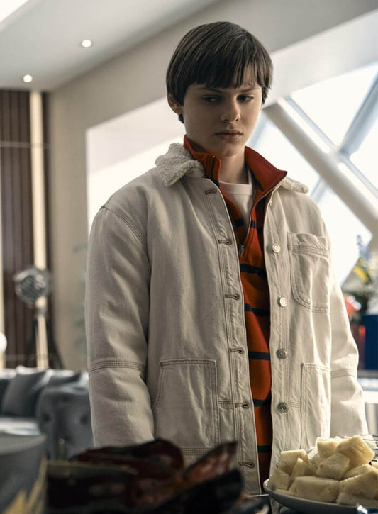 The Boys Ryan White Fur Jacket 
